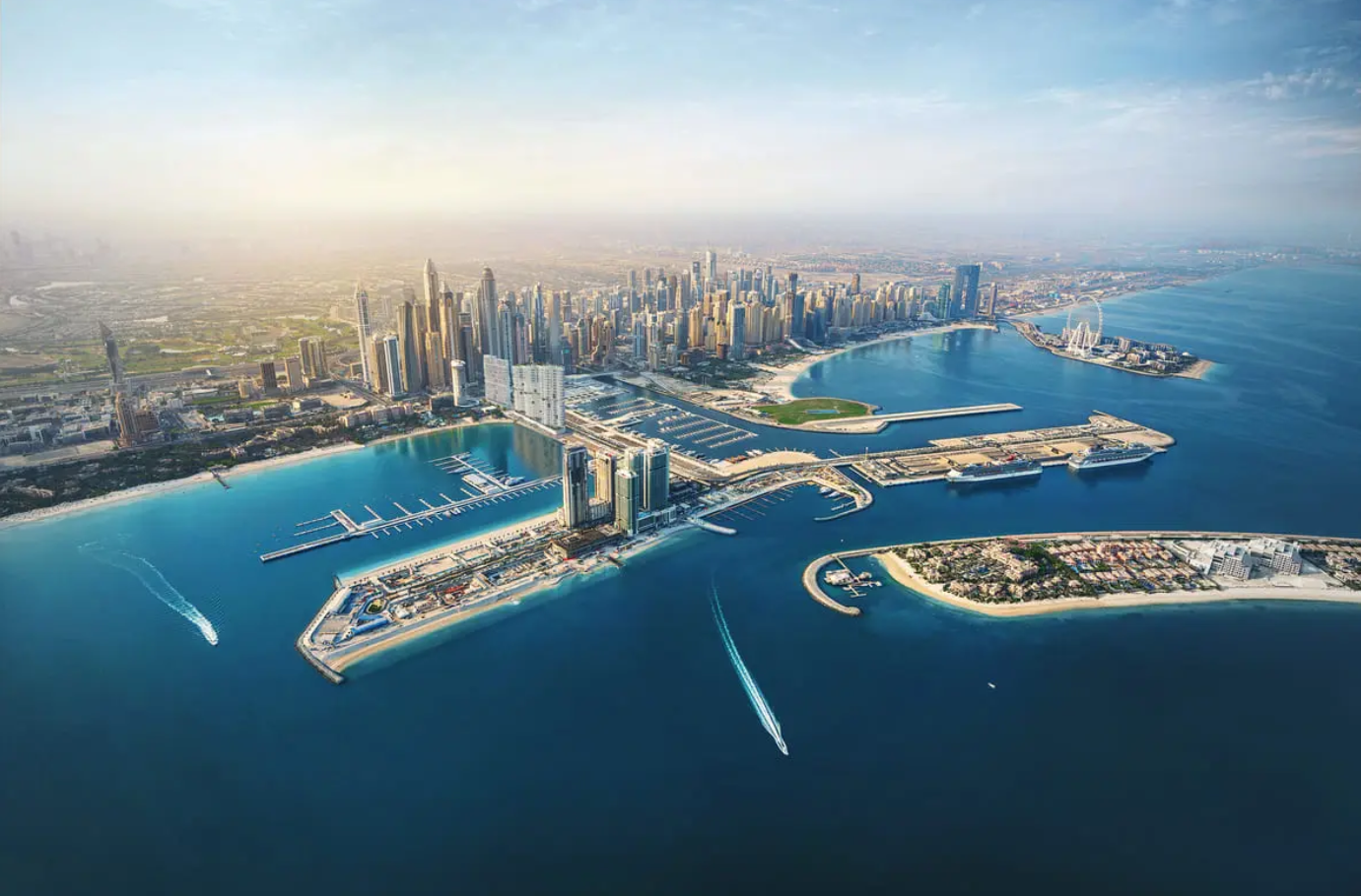 Дубай крик Харбор набережная. DAMAC Bay by Cavalli Дубай. Emaar Дубай что это.